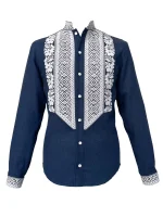 Men's shirt "Troyanda" - Image 2