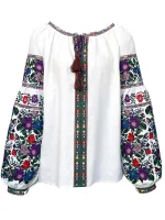Блуза "Борщівські квіти"